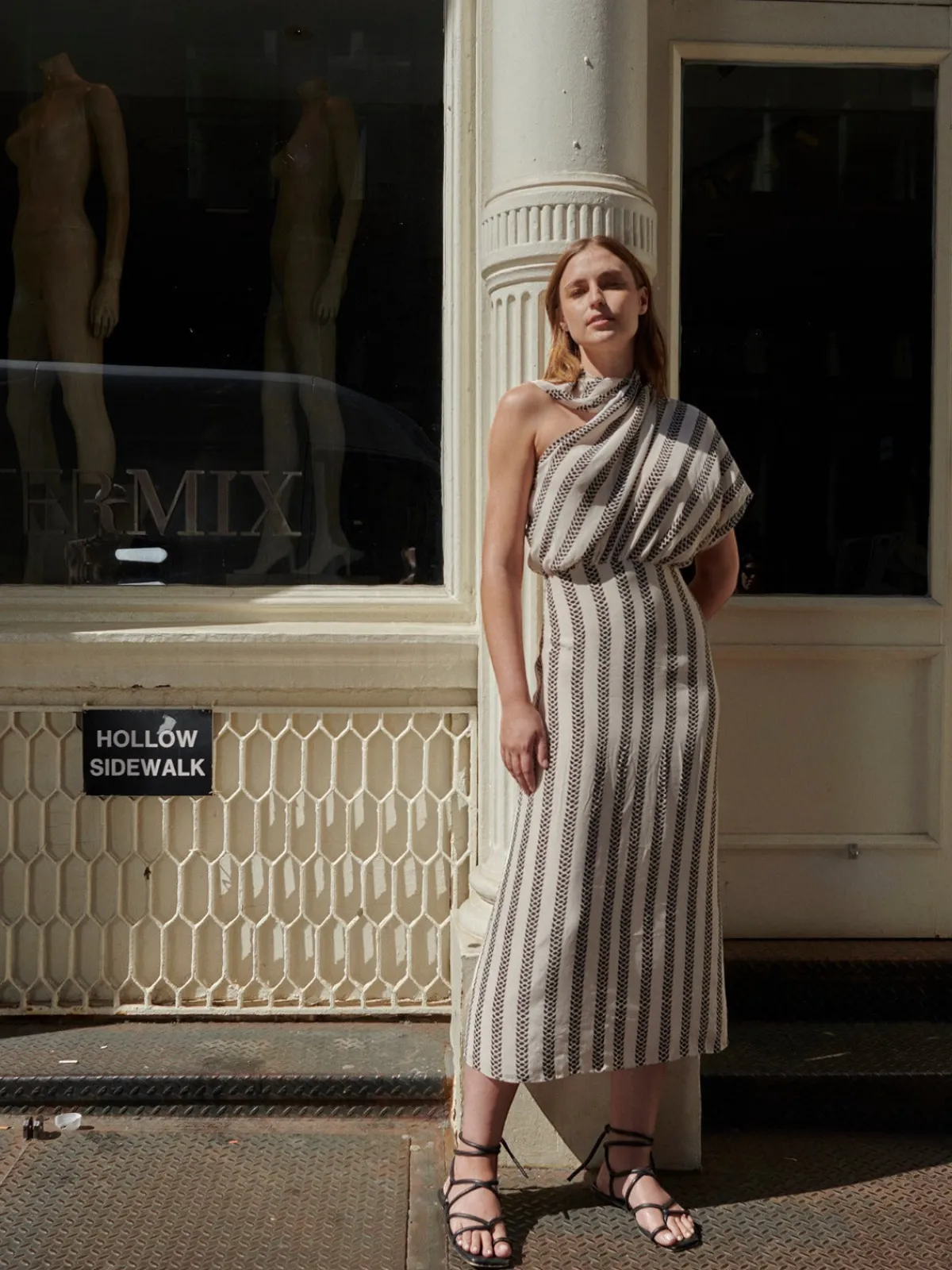 Juan de Dios Gioconda Crepe Viscose Midi Dress