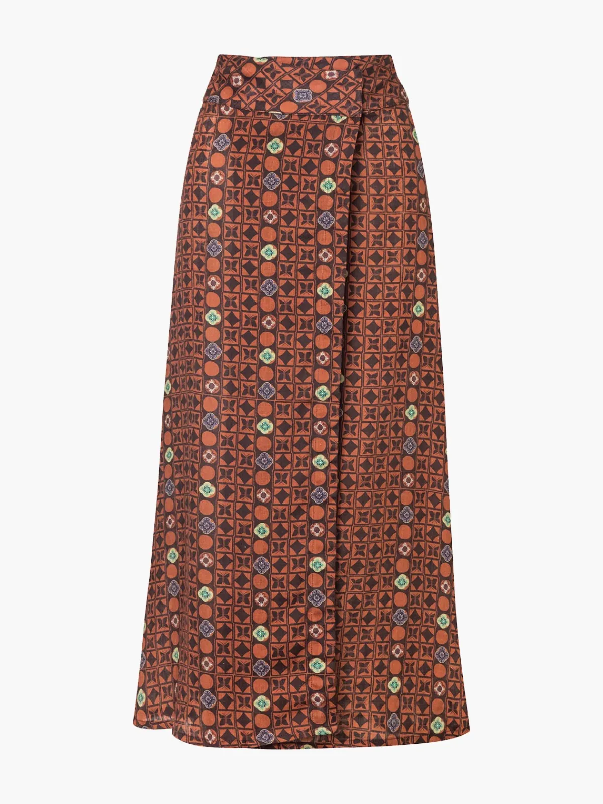 Juan de Dios Agave Linen Skirt
