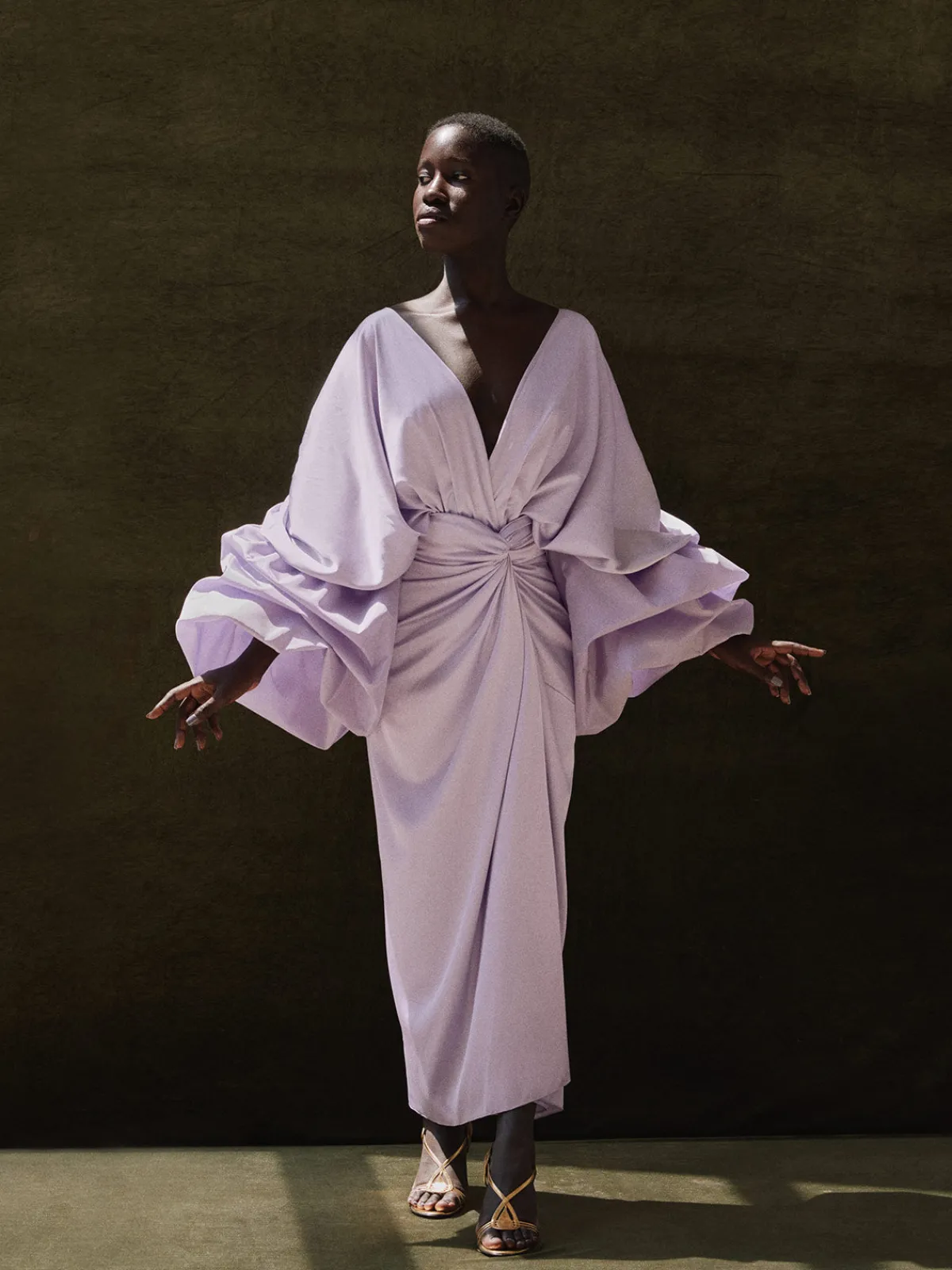 By Efrain Mogollon Silk Cuba Skirt