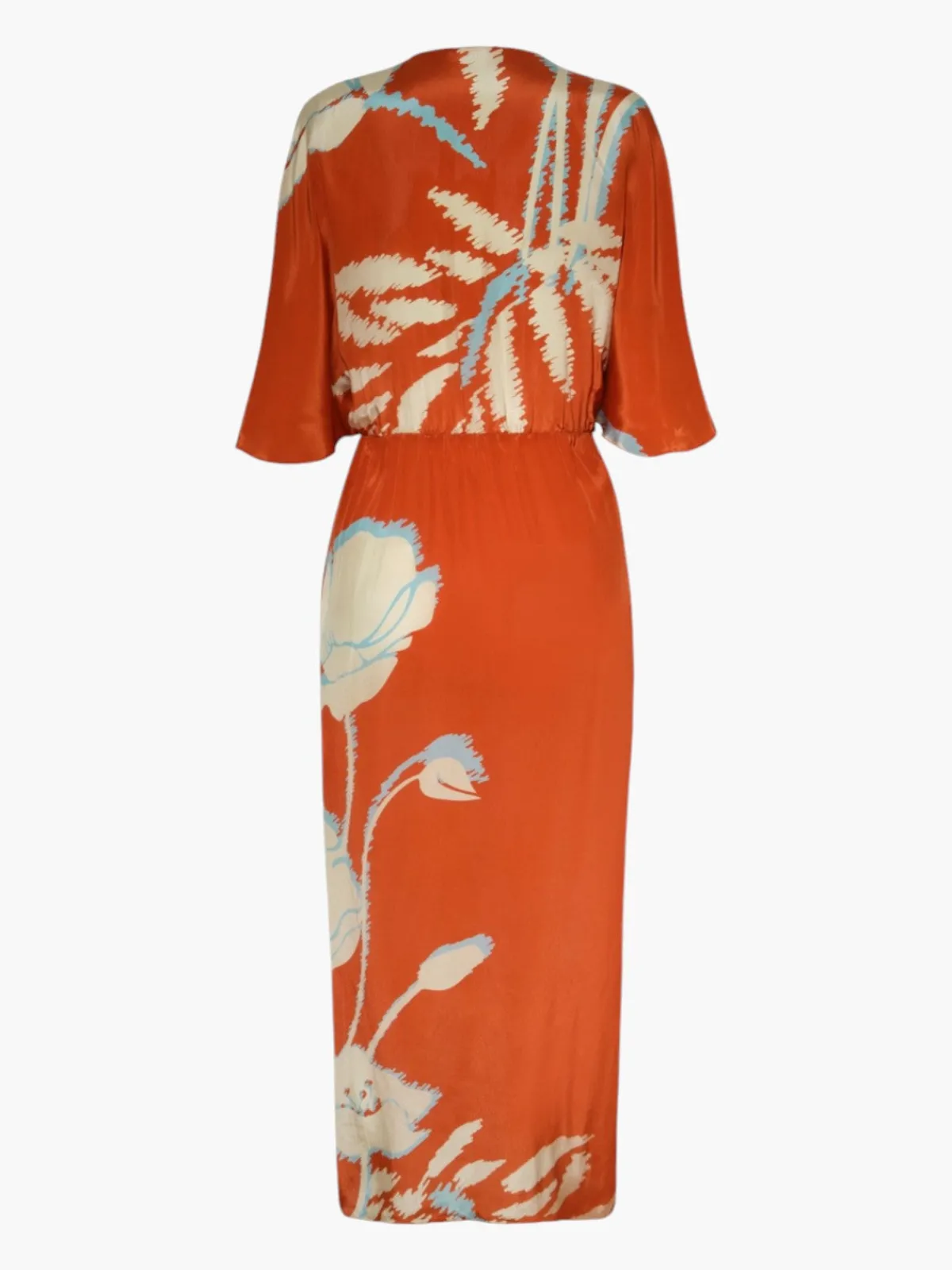 Juan de Dios Topacio Crepe Chine Tunic Dress