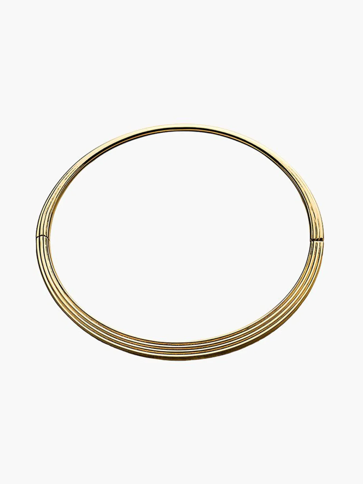 TEJEN Fluted Hinged Bangle