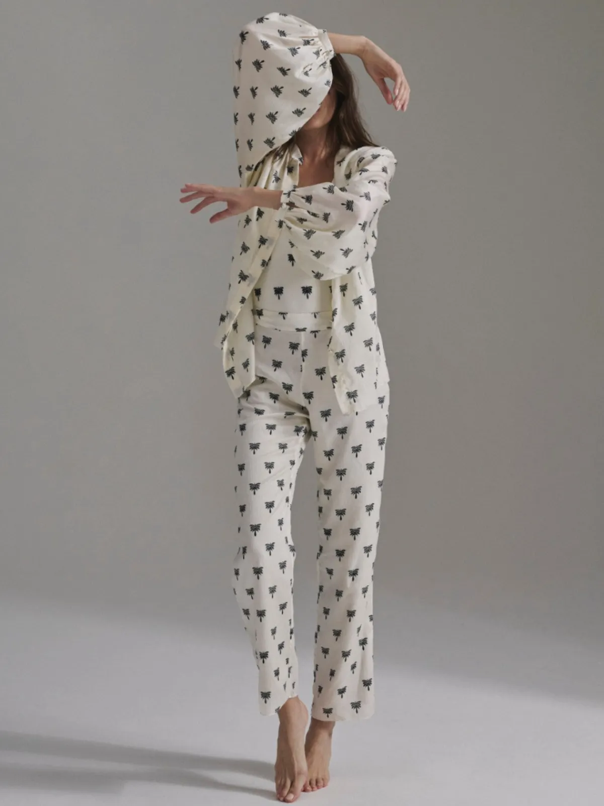 Juan de Dios Santo Tomás Martellato Silk Pants