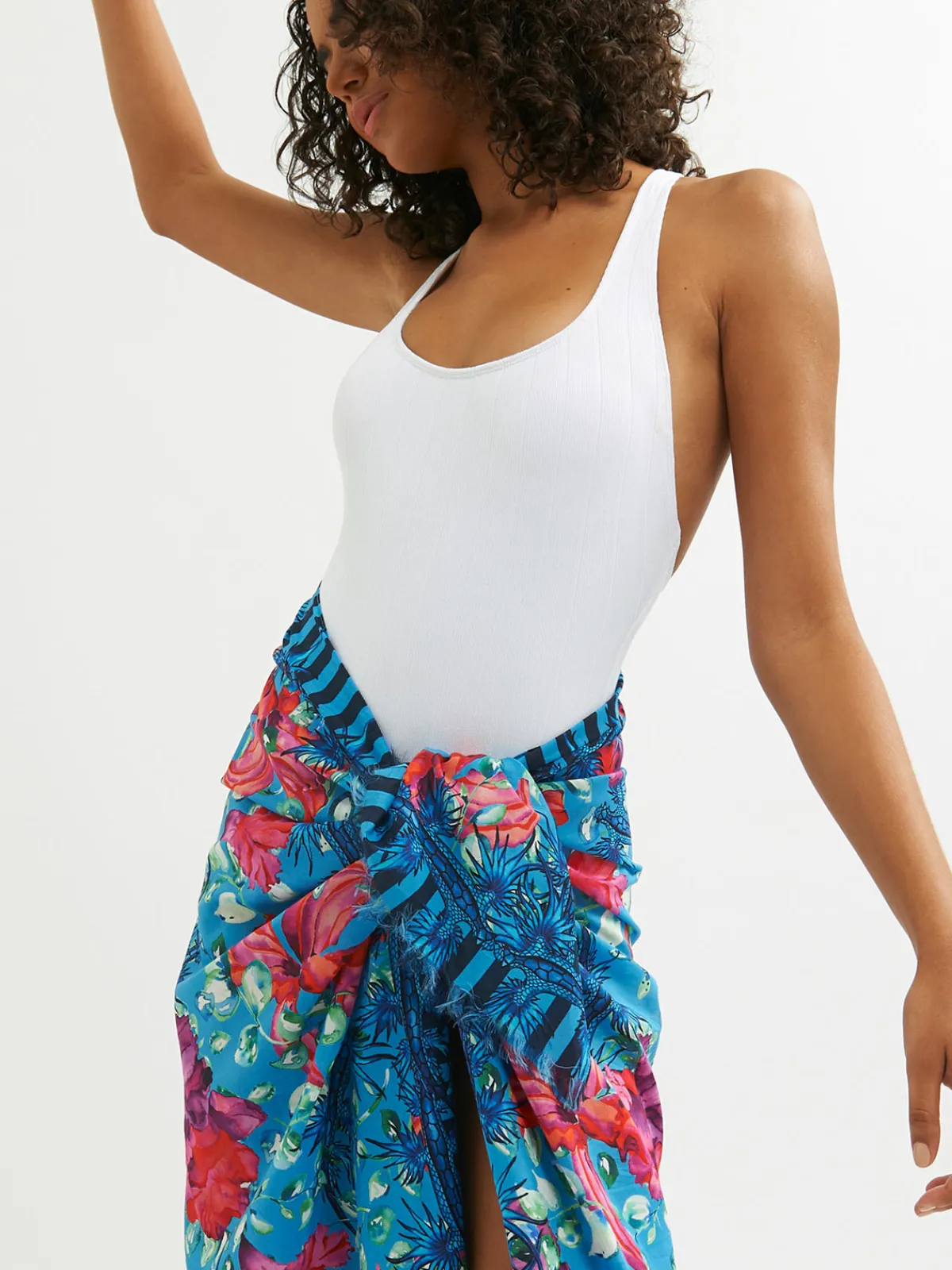 Sigal Fringed Sarong Scarf