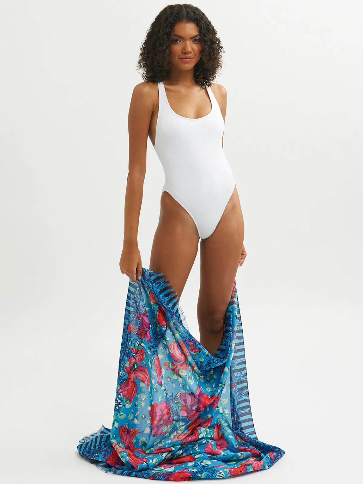 Sigal Fringed Sarong Scarf