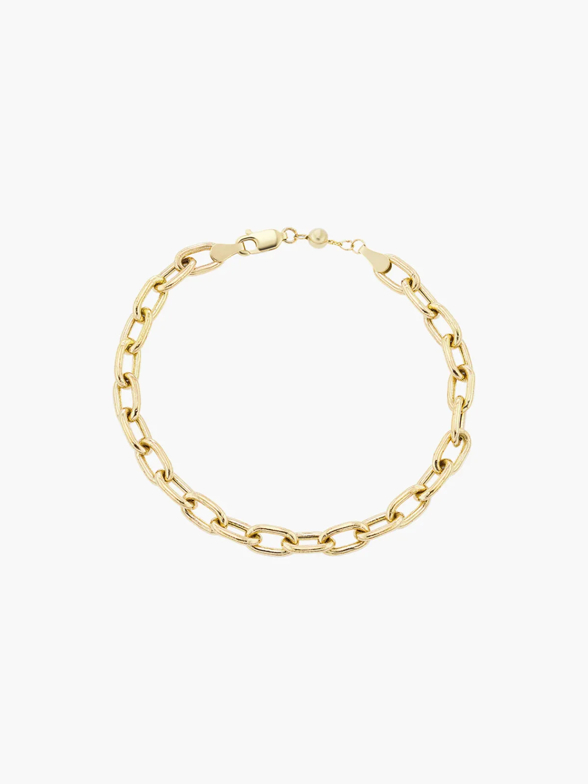 KBH Jewels Thick Elongated Link Bracelet