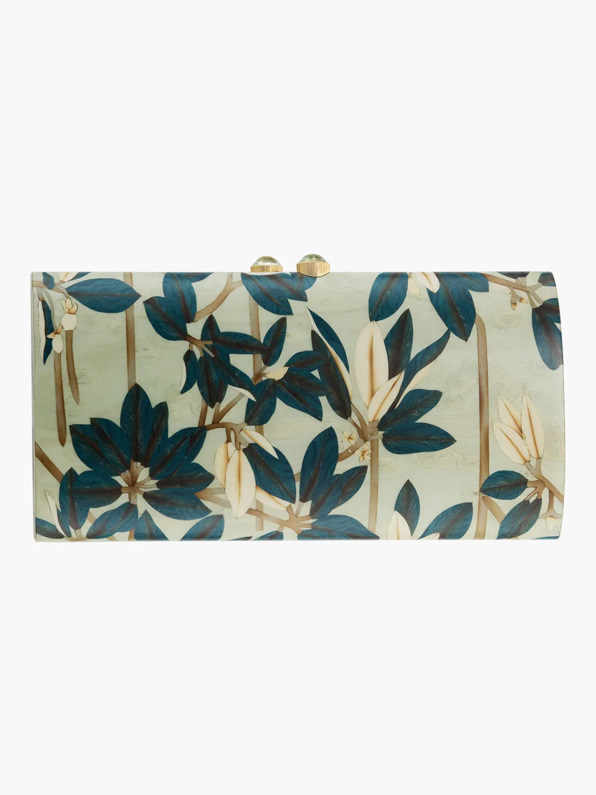 Silvia Furmanovich x Moye Marquetry Clutch