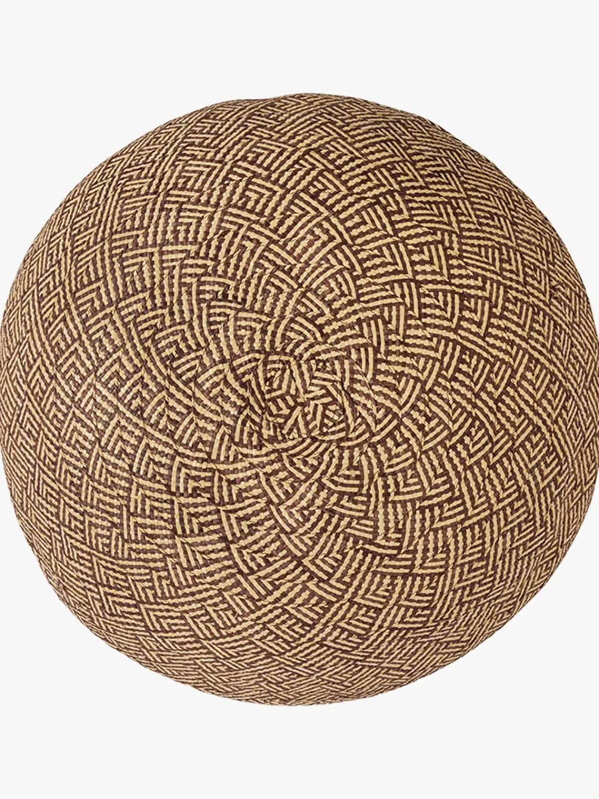 Francesca Miranda Eme Weave Round Pillow
