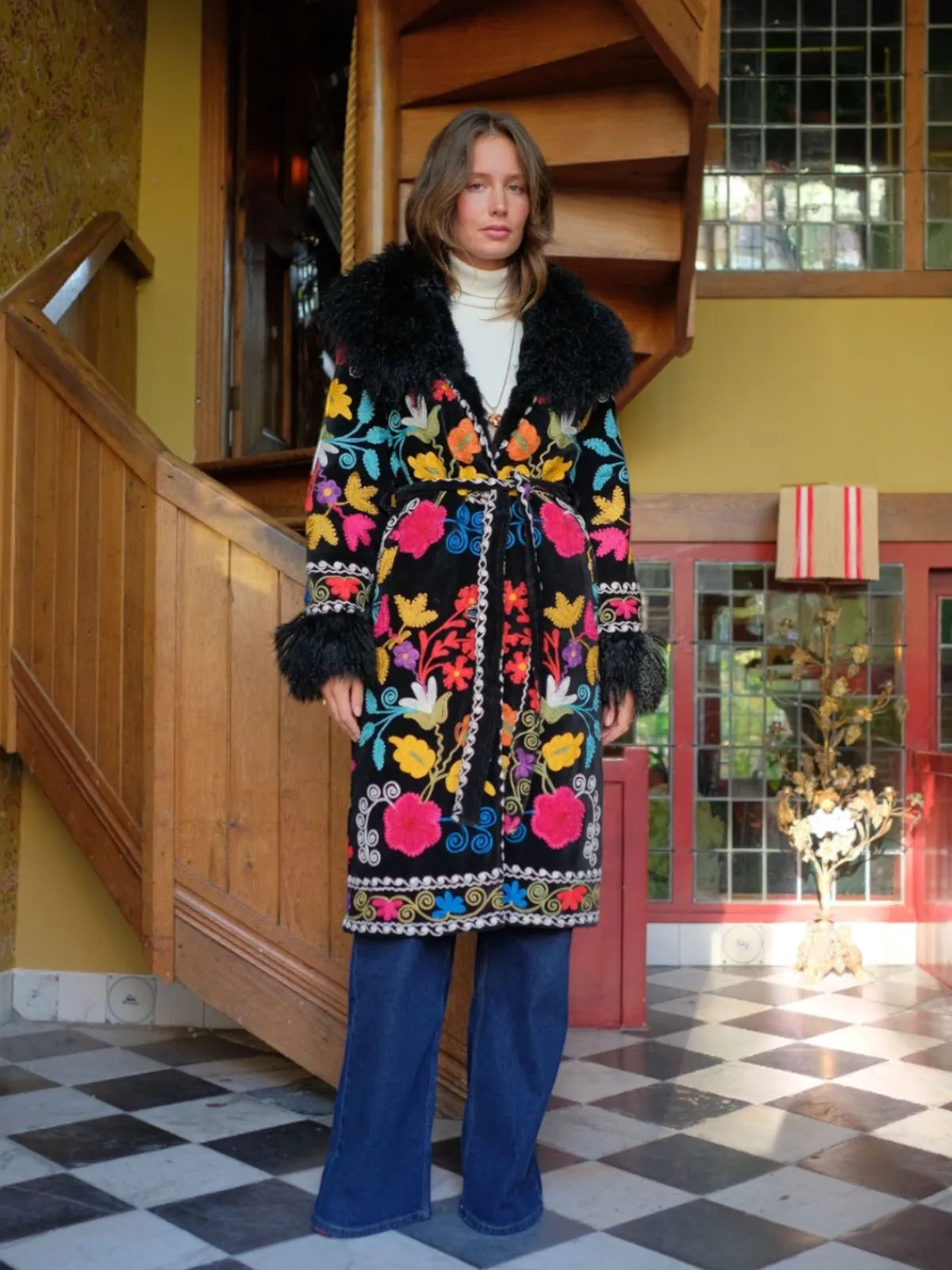 ZAZI Aisara Wrap Coat - S/M