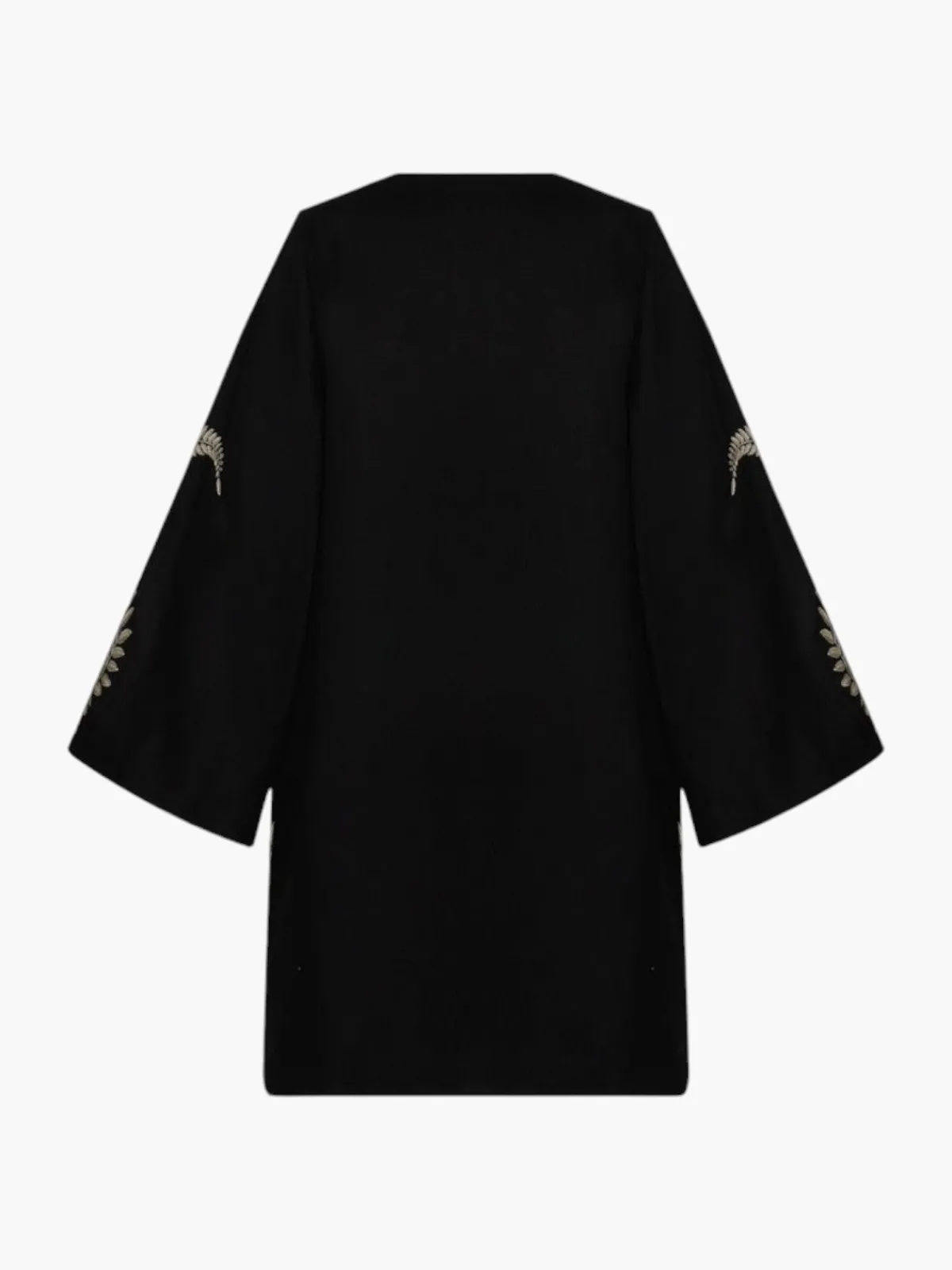 Juan de Dios Joaquina Embroidered Linen Mini Tunic