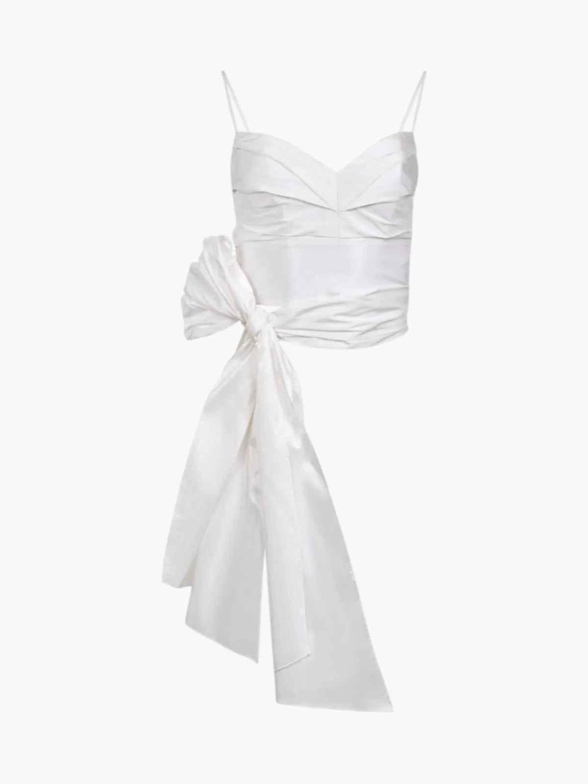 Francesca Miranda Amarena Taffeta Top