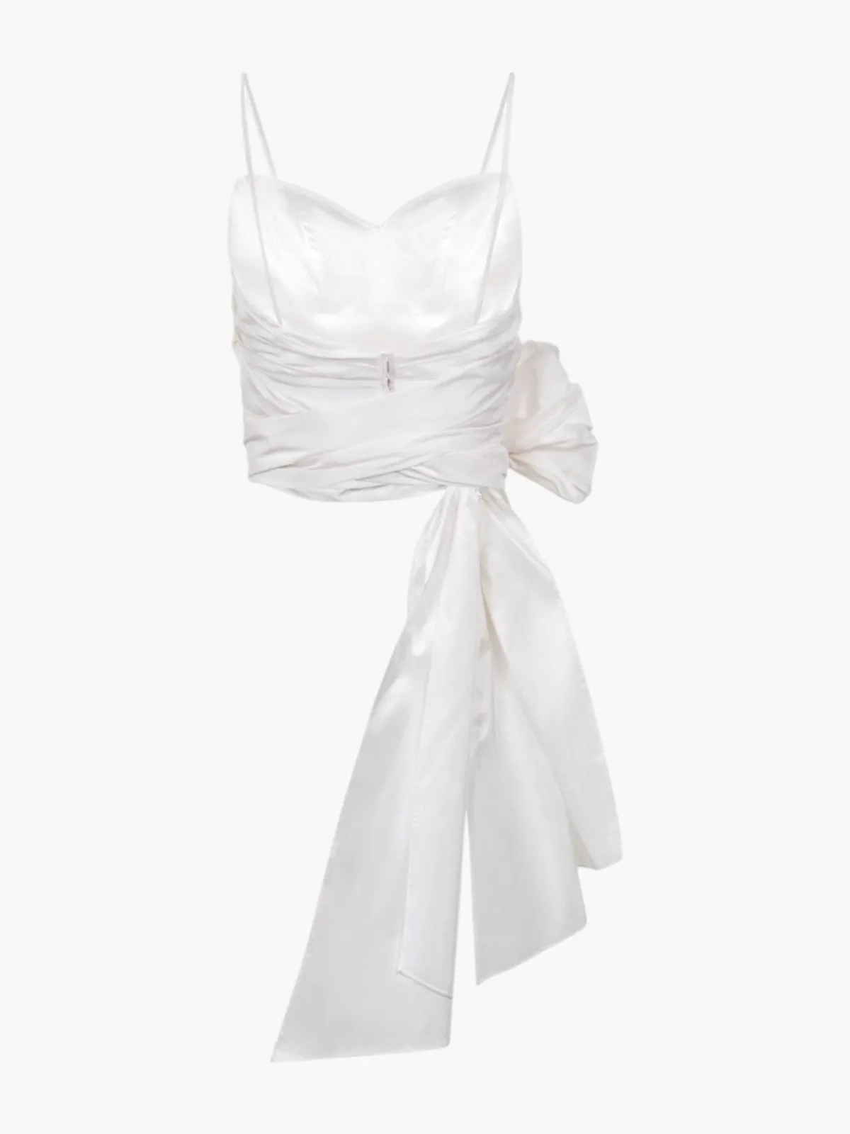 Francesca Miranda Amarena Taffeta Top