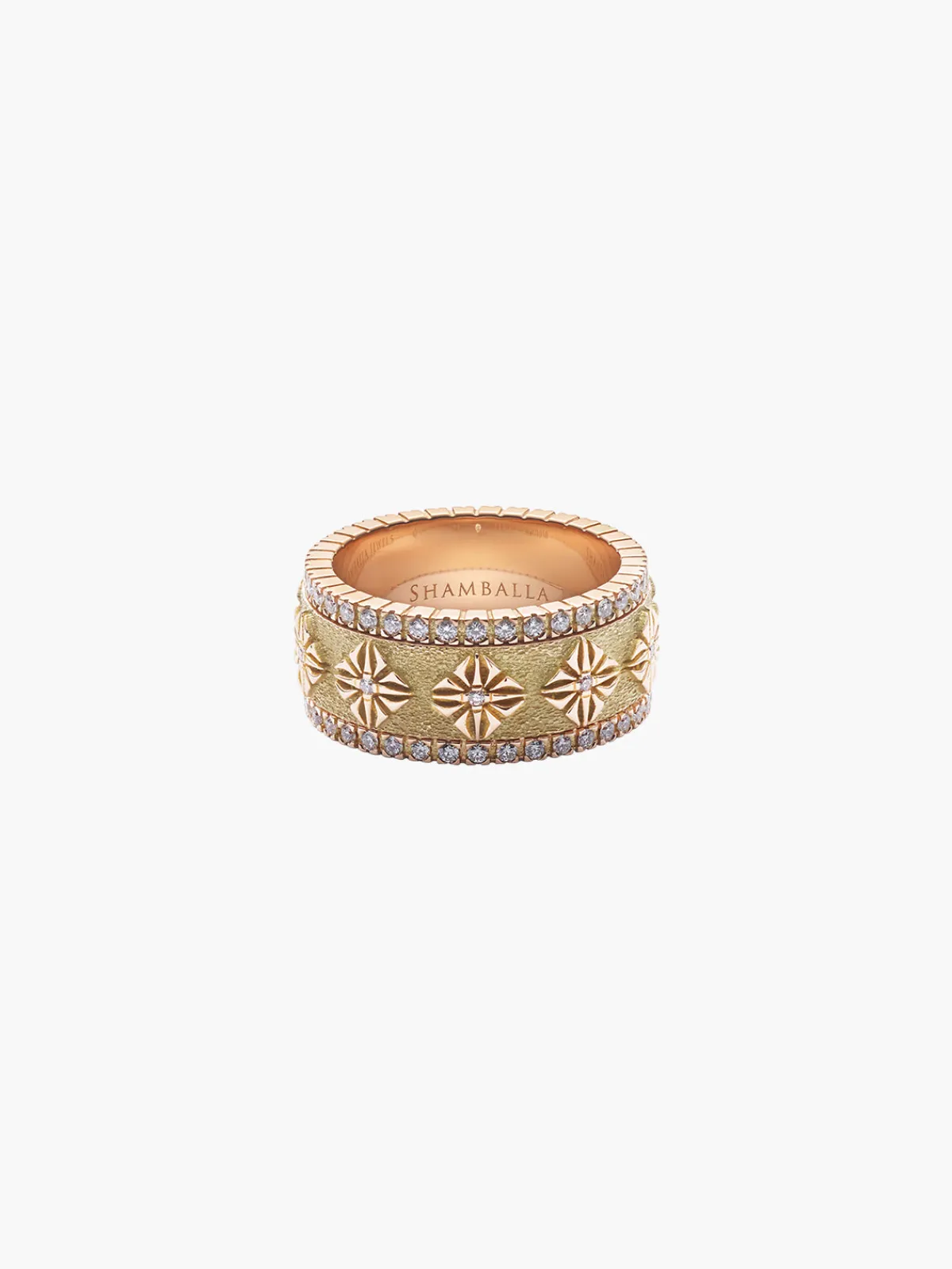 Shamballa SOS Spinner Ring