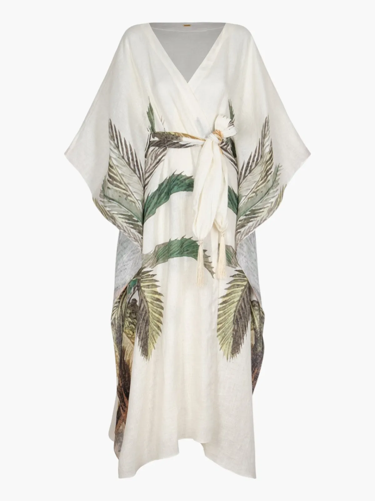 Juan de Dios Morena Linen Open Tunic