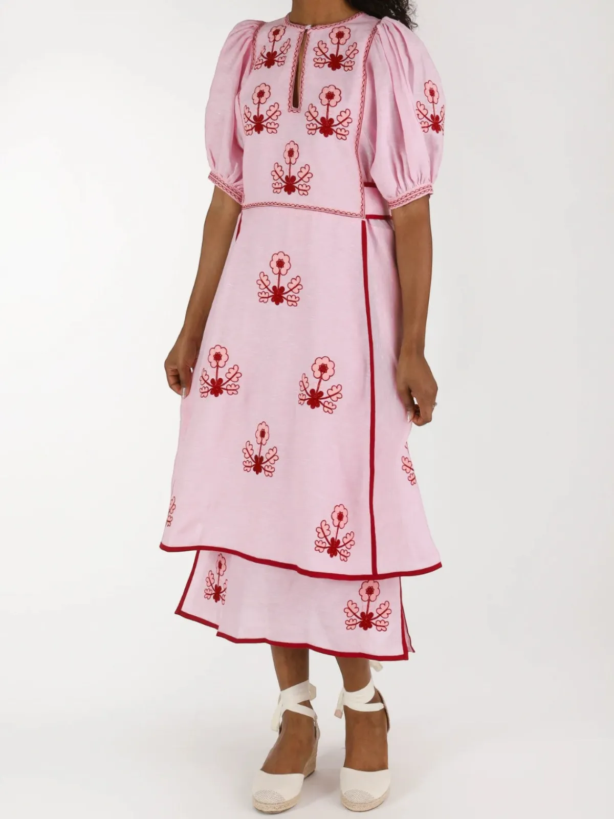 Larkin Lane Lillie Ukrainian Embroidered Dress