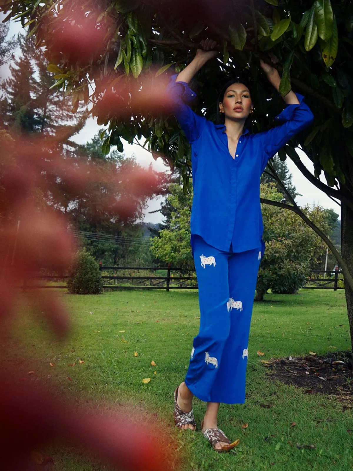 De Castro Cow Trousers