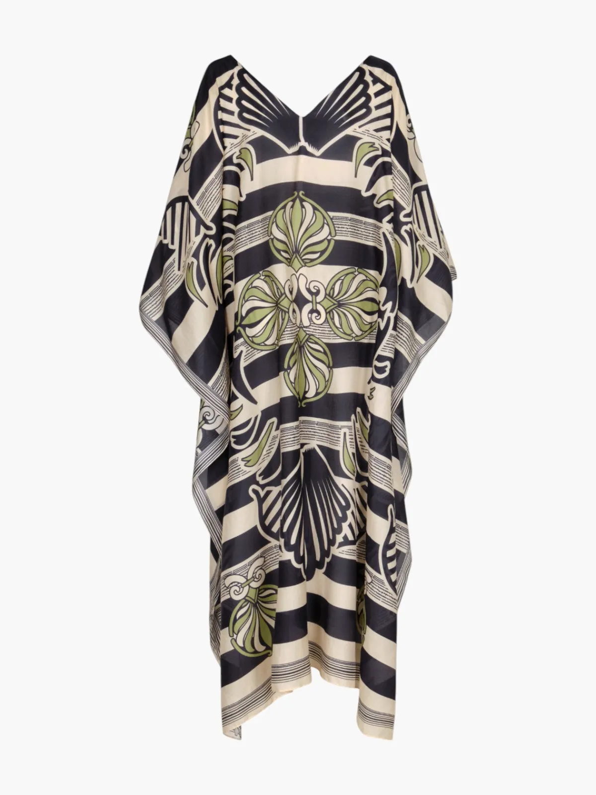 Juan de Dios Morena Cotton Silk Closed Tunic