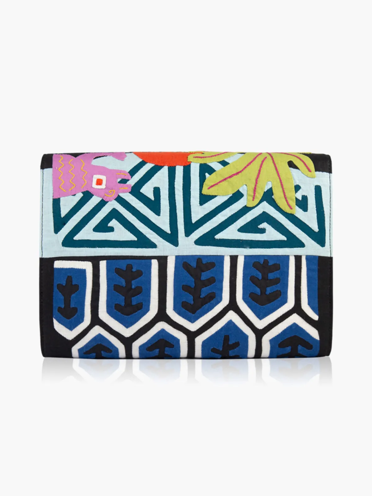 Mola Sasa Asbarbagua Kuna Clutch