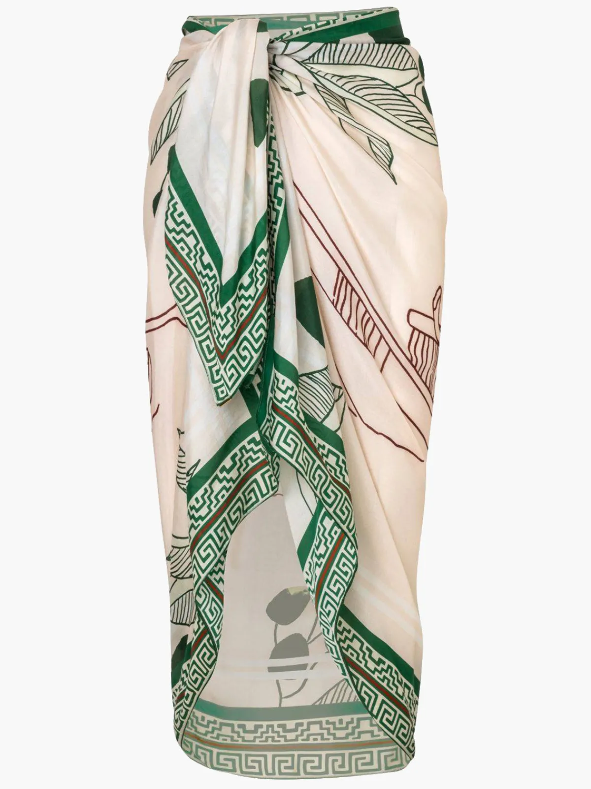 Juan de Dios De la Falaise Cotton Silk Sarong