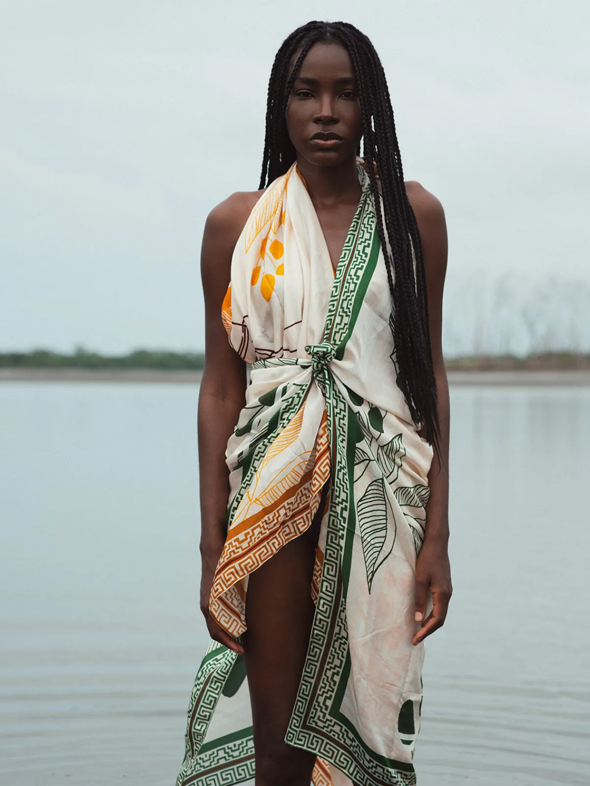 Juan de Dios De la Falaise Cotton Silk Sarong