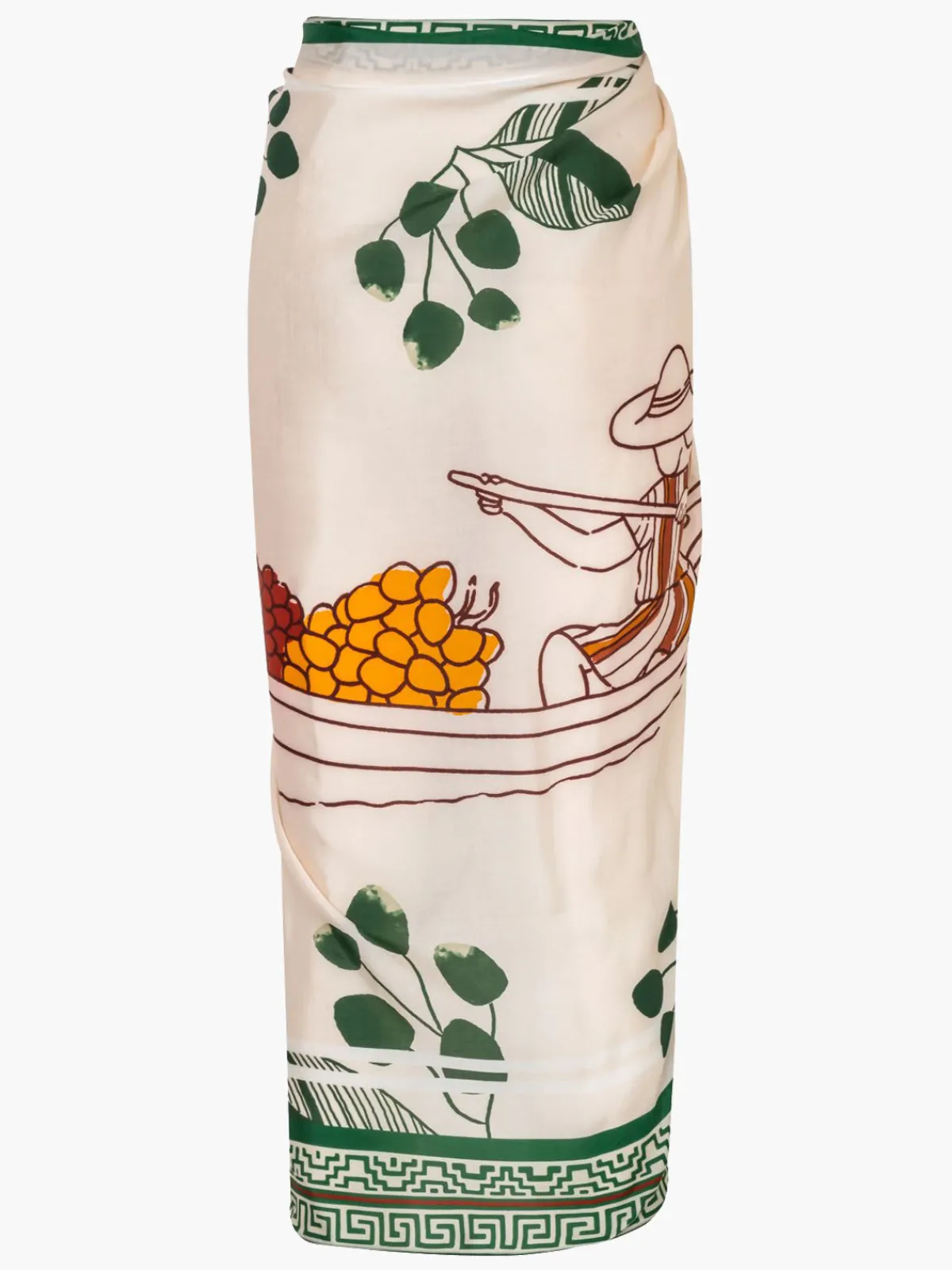 Juan de Dios De la Falaise Cotton Silk Sarong