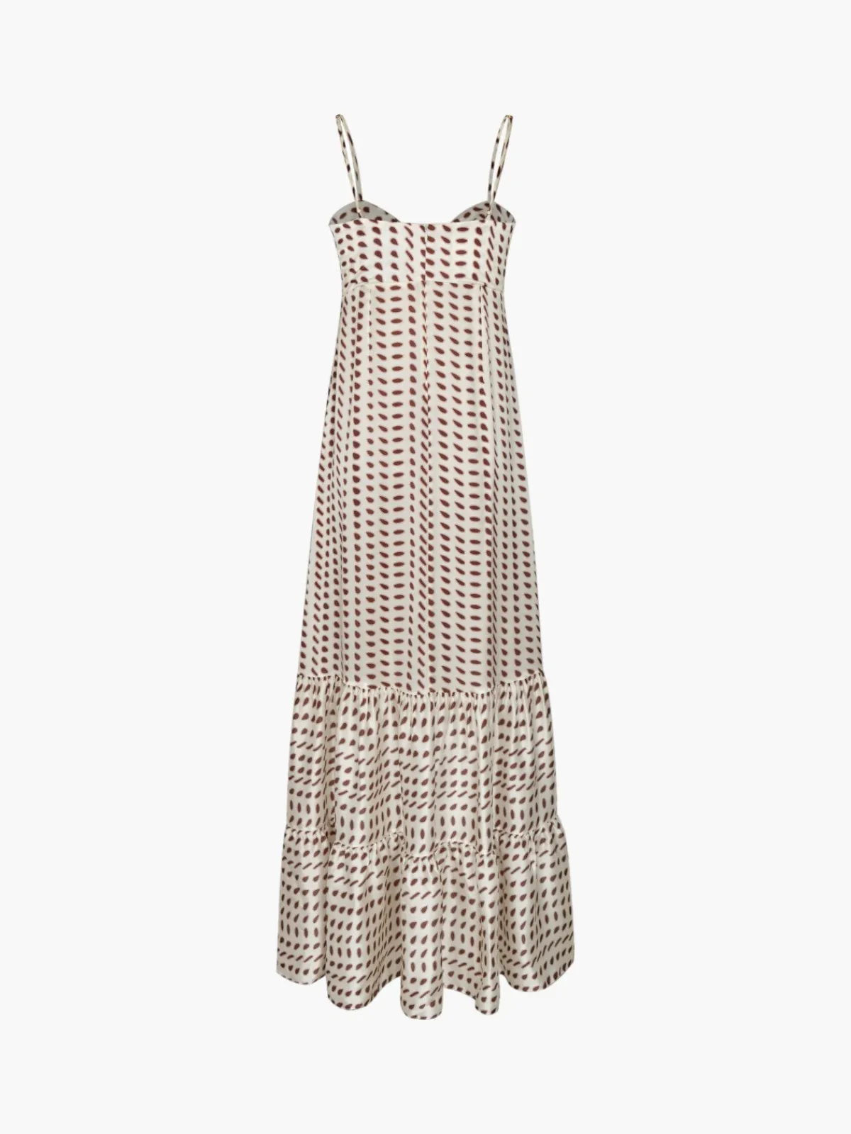 Juan de Dios Julieta Satin Silk Maxi Dress