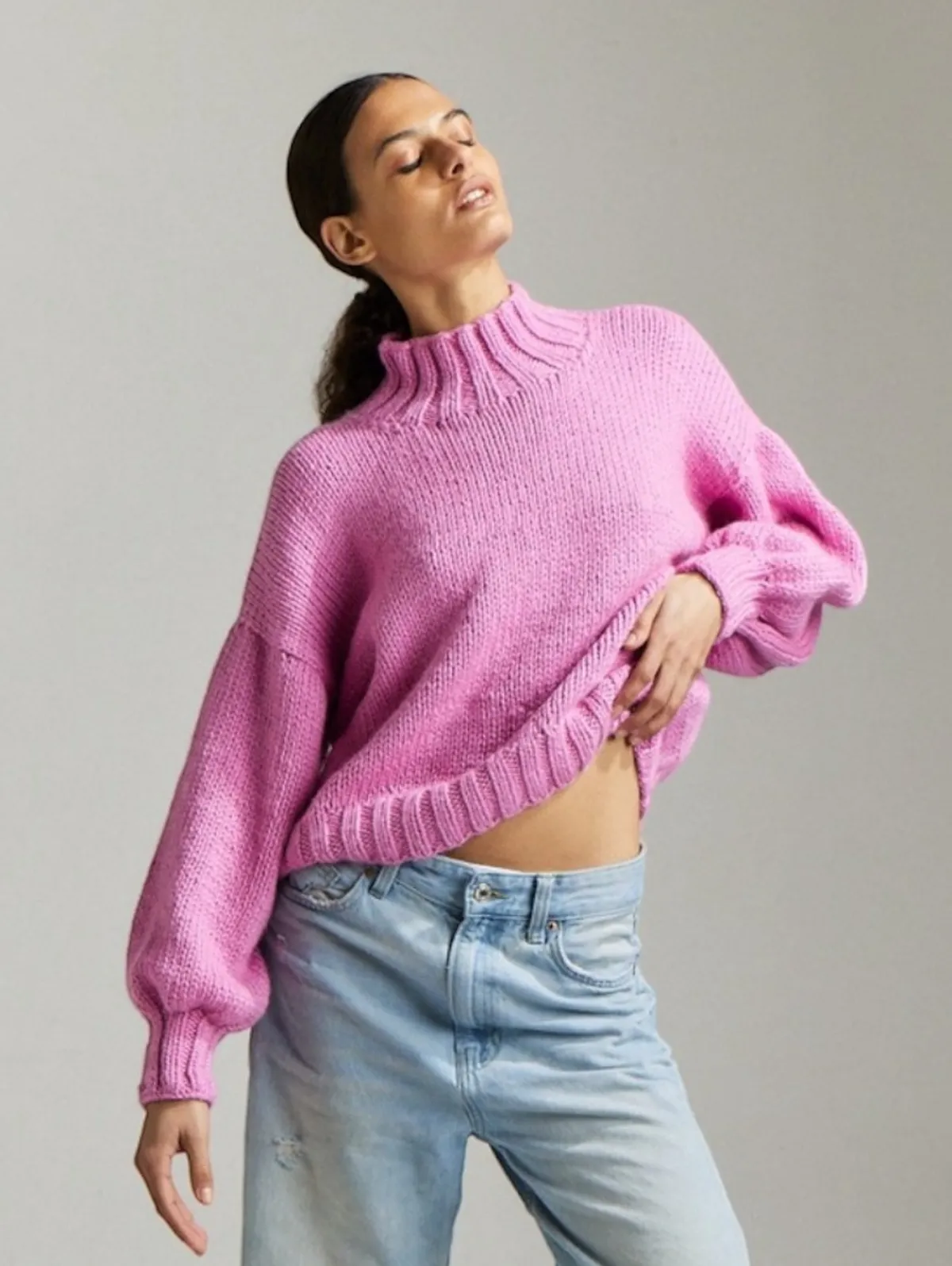 First Born Knits Evie Midi Sweater