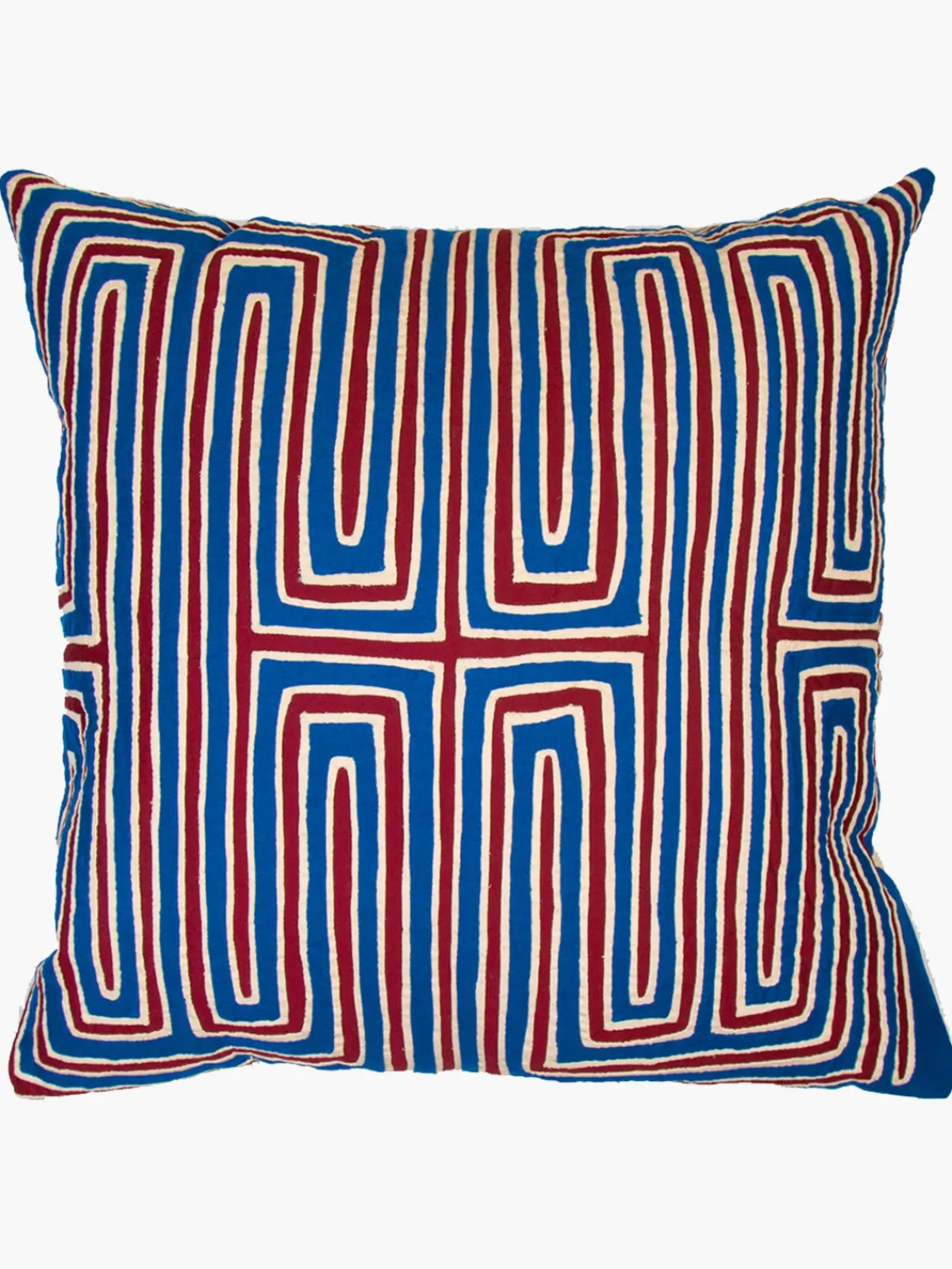 Mola Sasa Large Kuna Cushion