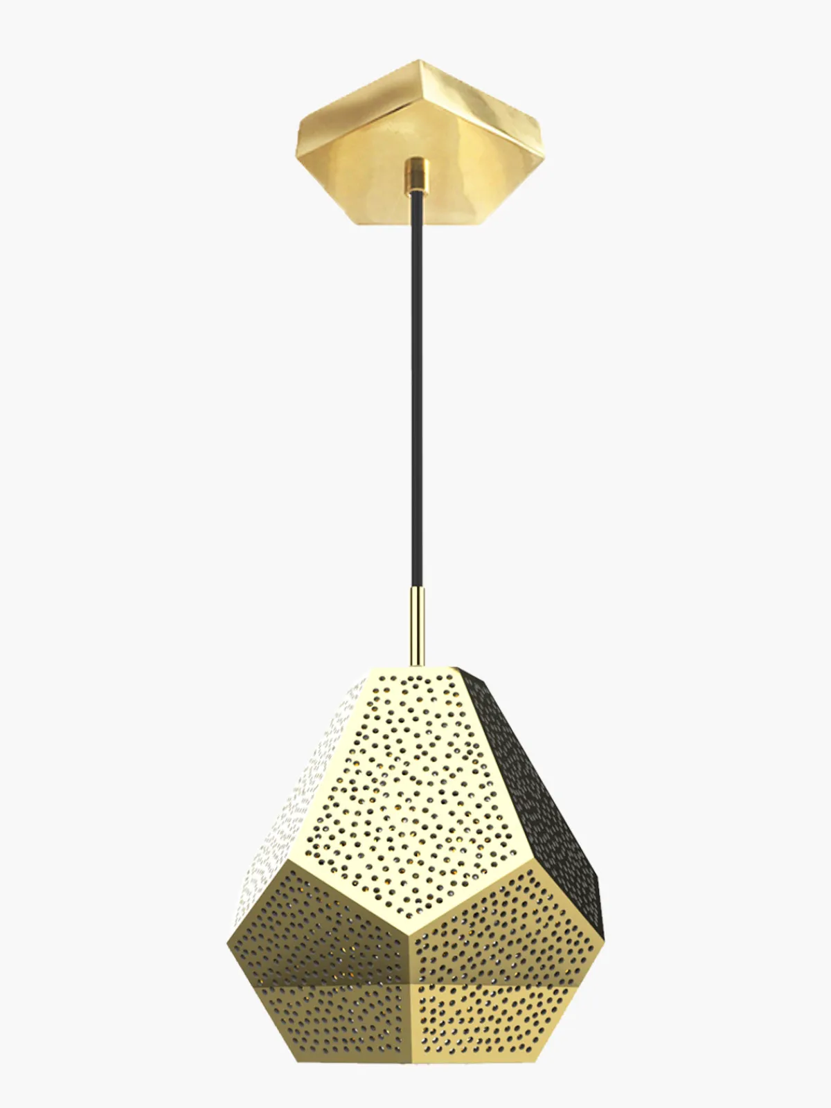 Dounia Almas Multi Faceted Hanging Light