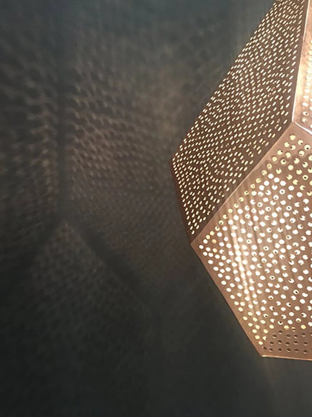 Dounia Almas Multi Faceted Hanging Light