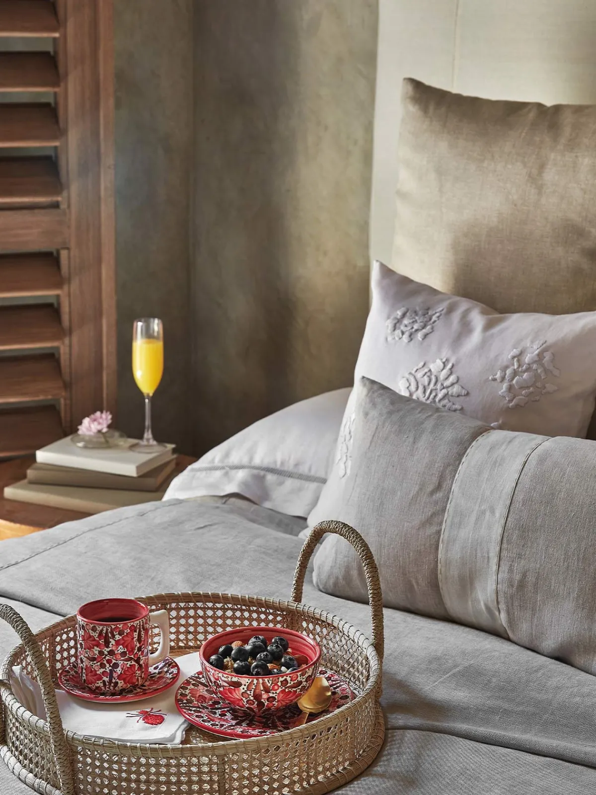 Francesca Miranda Bandeja Mimbre Clasico