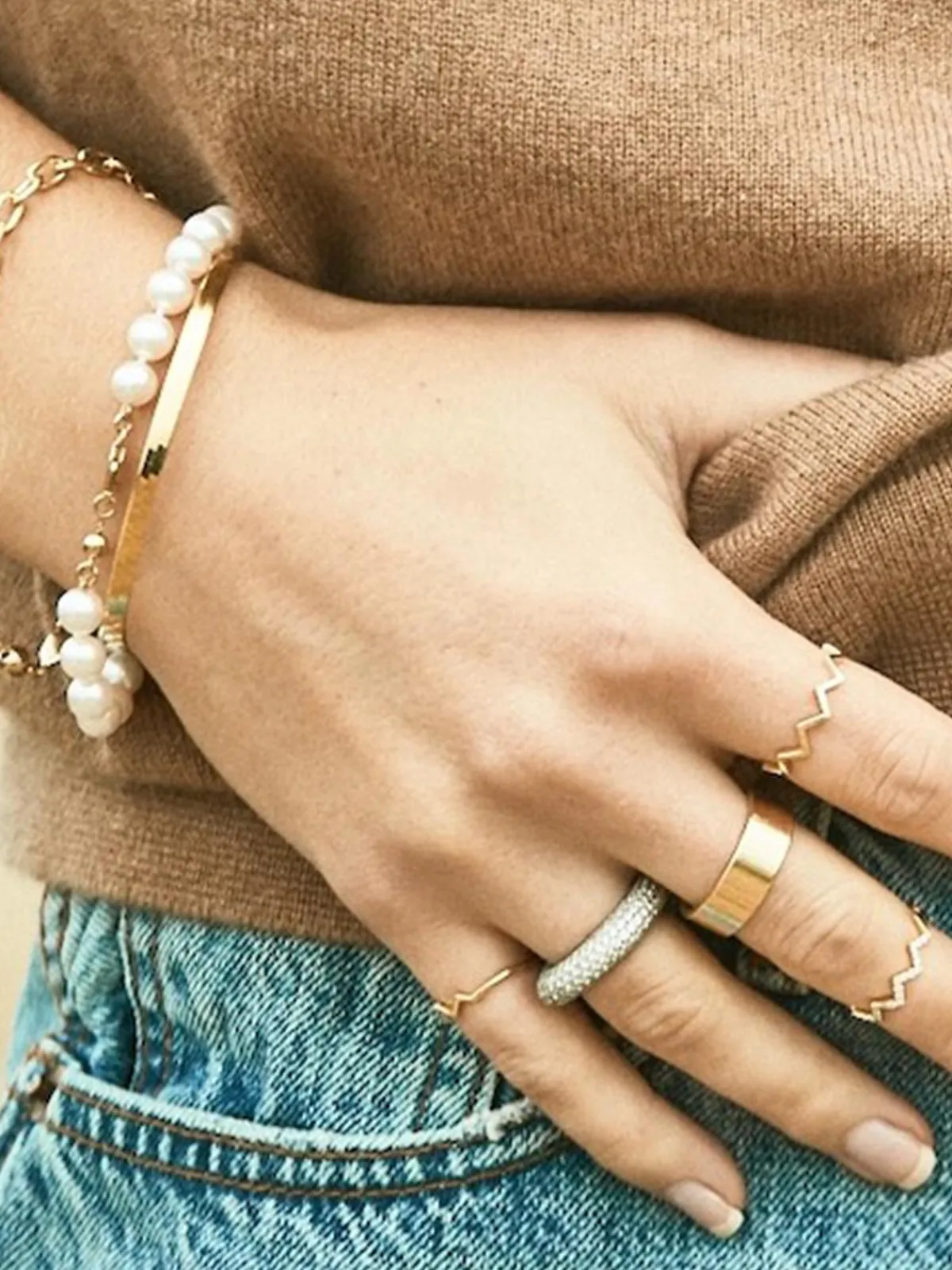 KBH Jewels Akoya Pearl Strand Bracelet