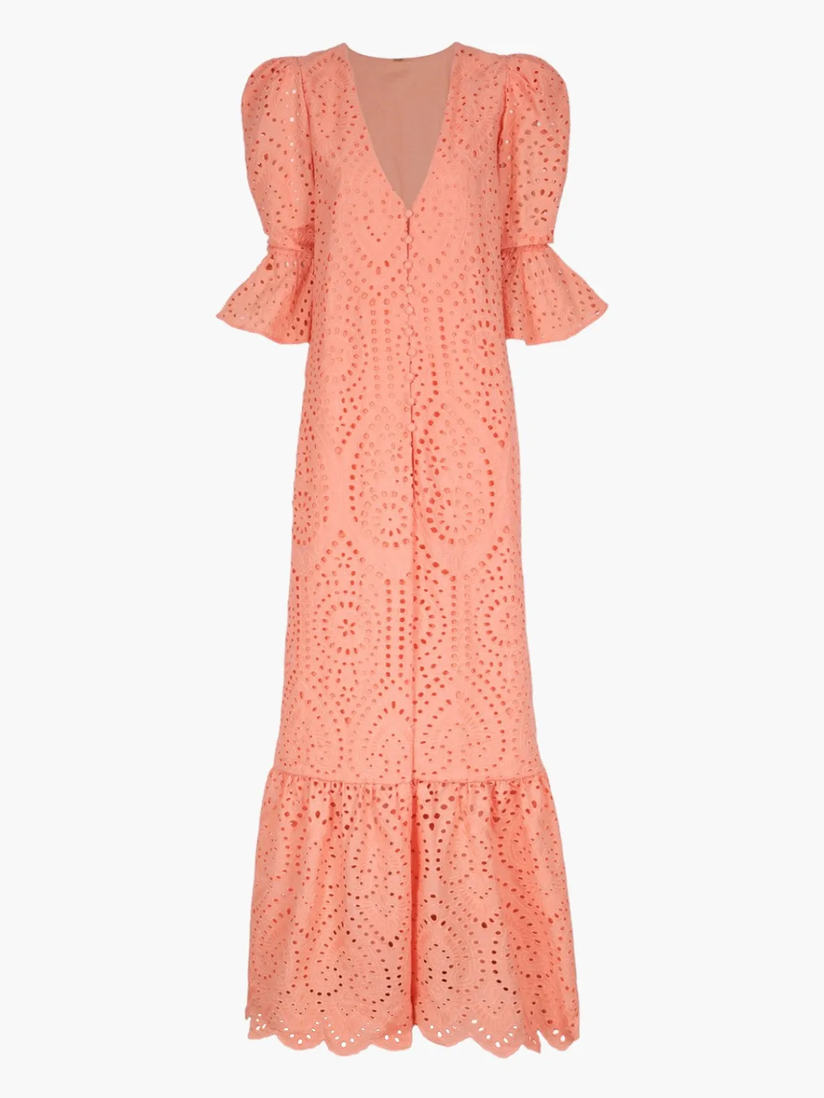 Juan de Dios Serrania Eyelet Tunic