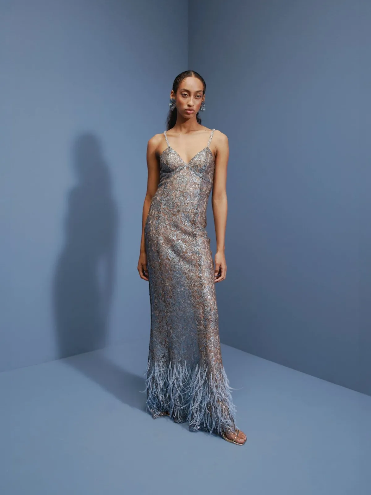 Francesca Miranda Cielo De Estrellas Lace Dress