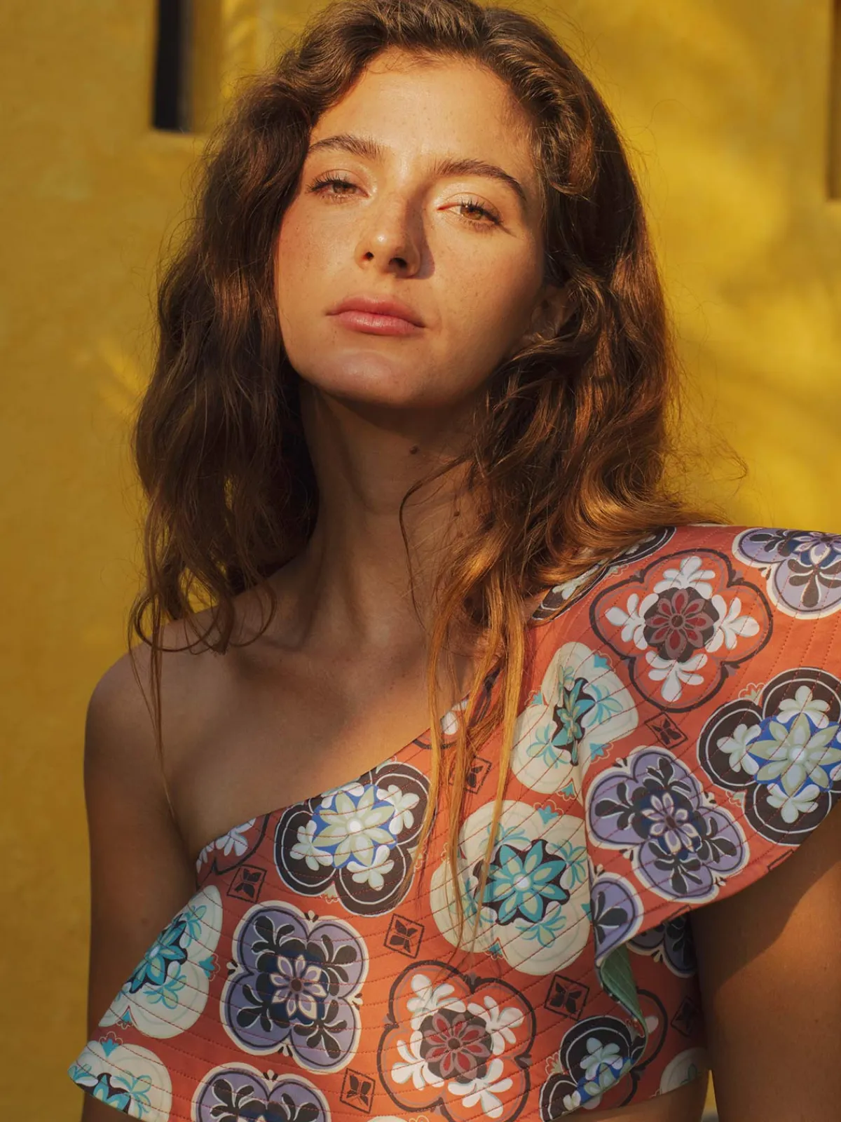 Juan de Dios Sunset Waves Top