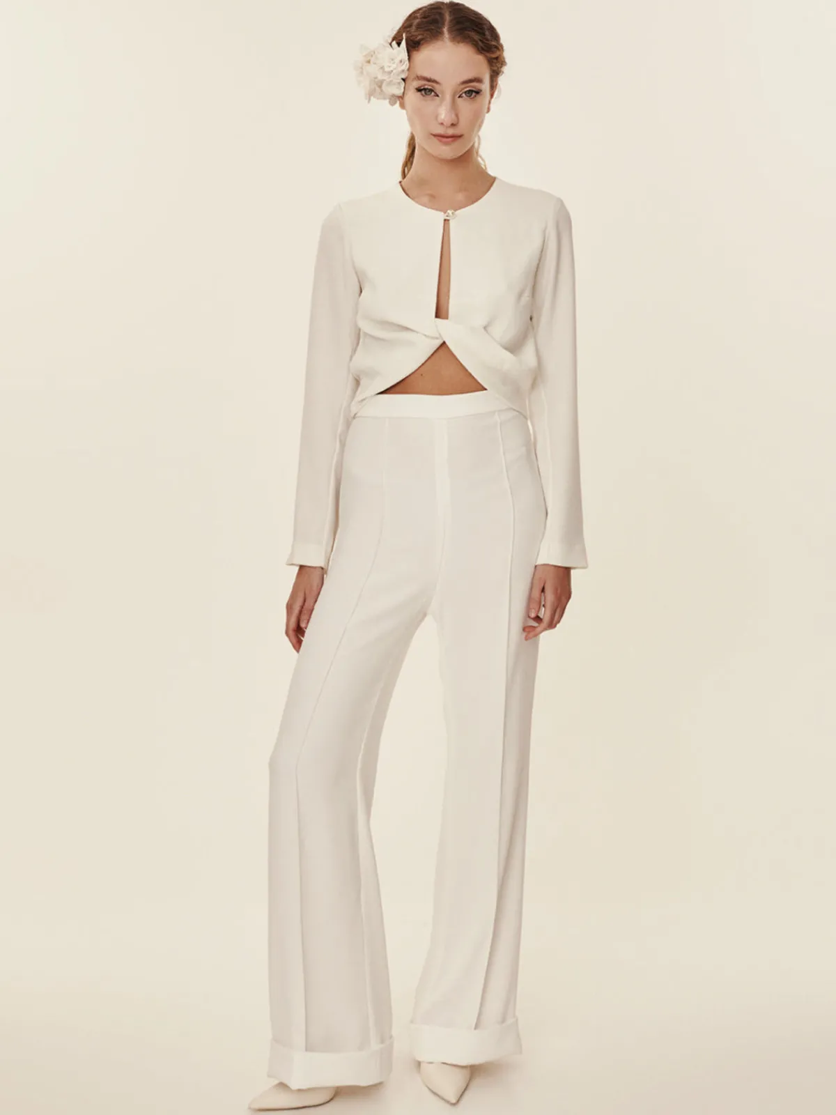 Zeta Lindsey Bridal Top