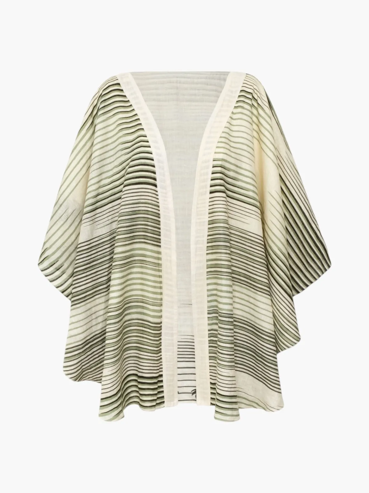 Juan de Dios Cavalo Linen Poncho