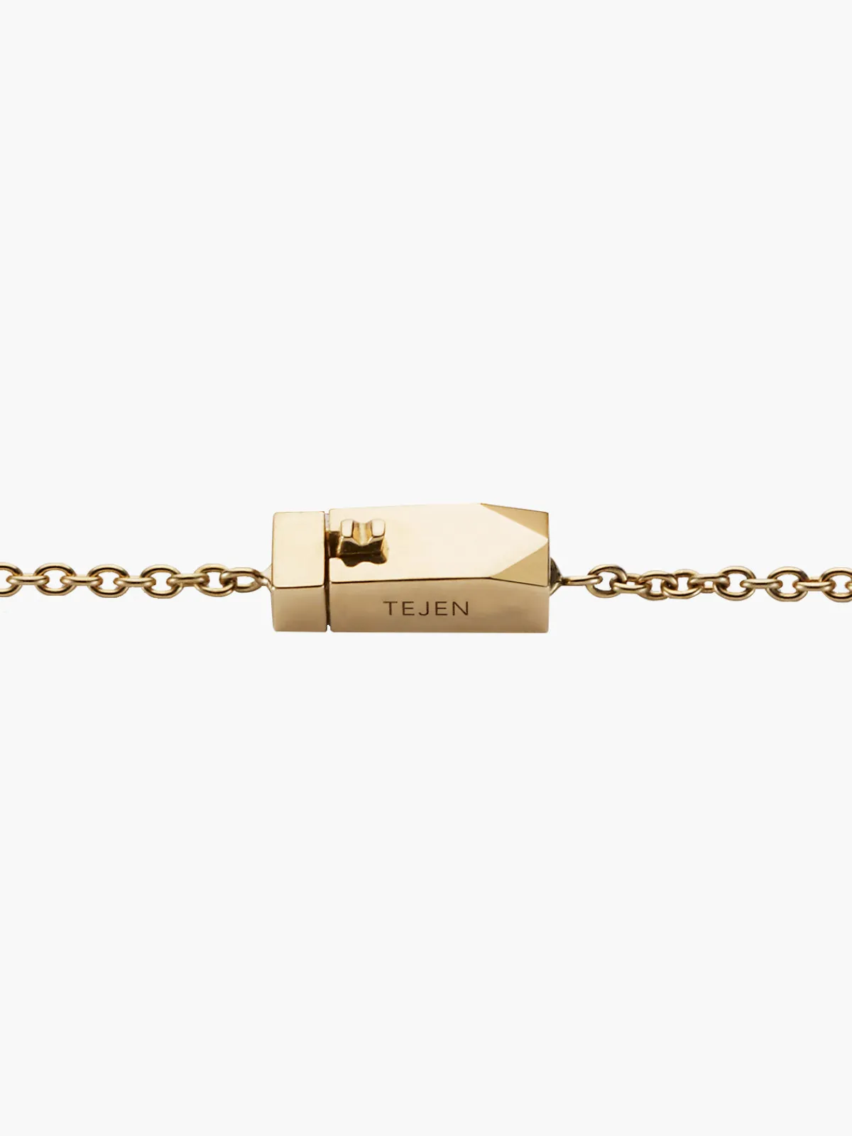 TEJEN Boule D'Or Lariat Pendant