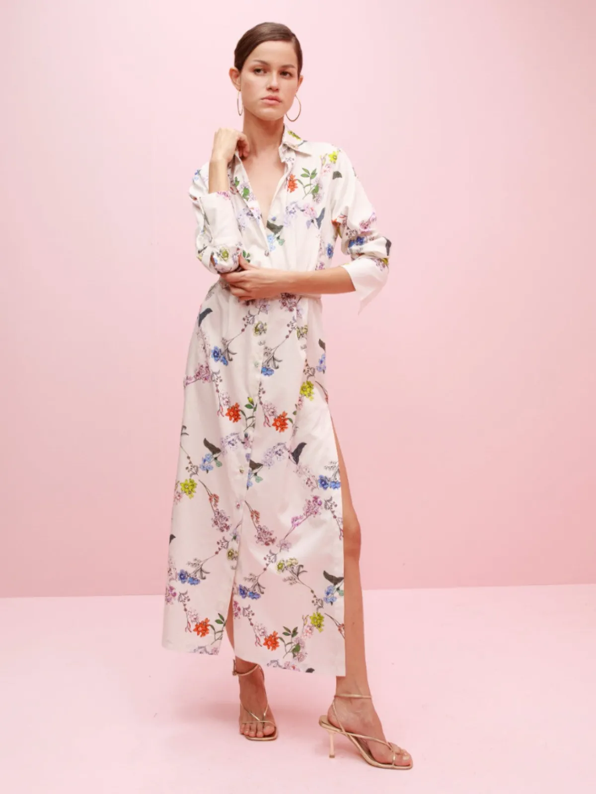 Francesca Miranda Menta Long Dress