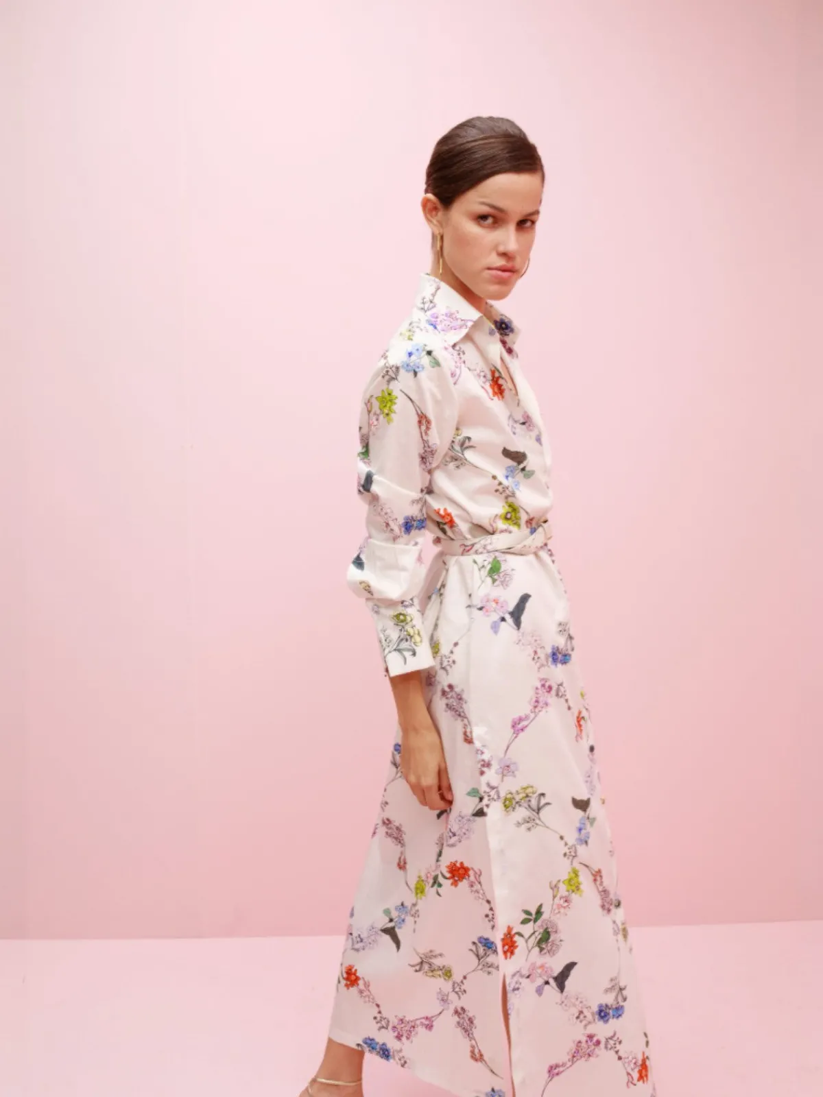 Francesca Miranda Menta Long Dress