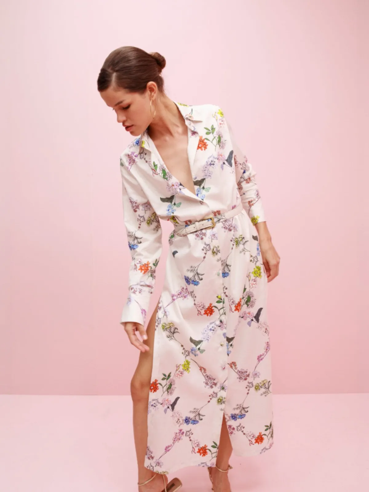 Francesca Miranda Menta Long Dress