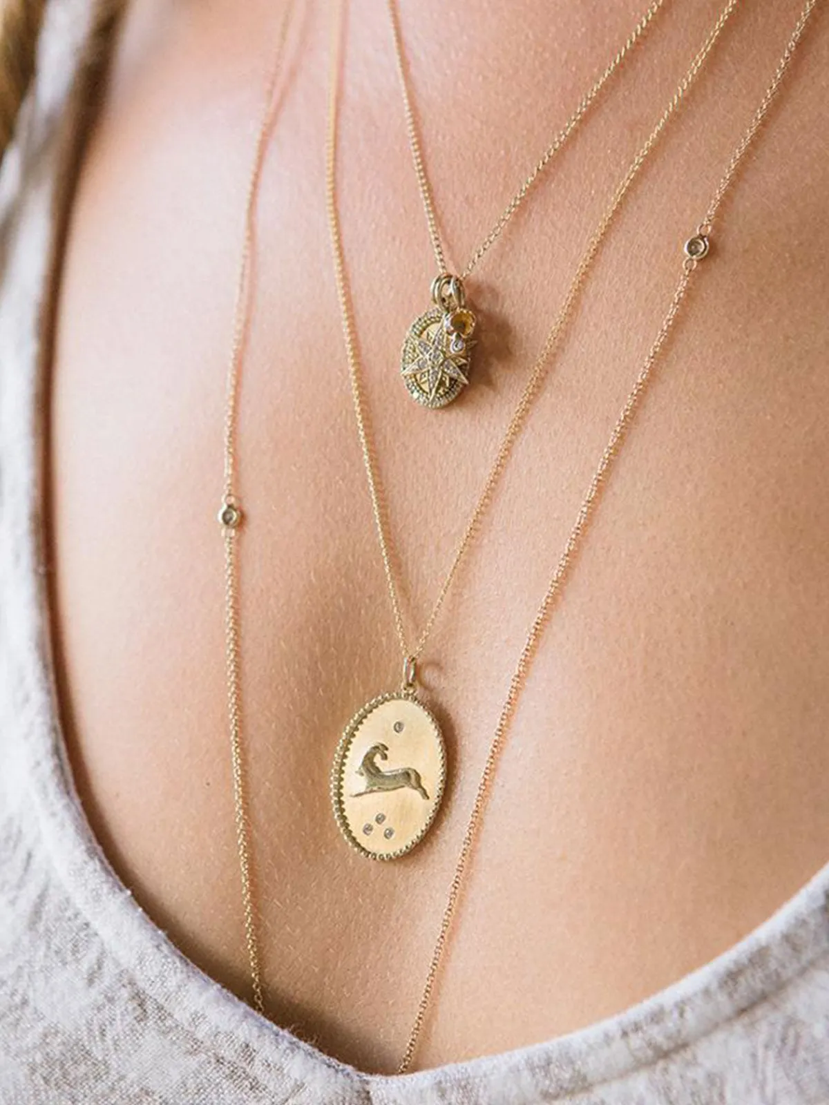 Zahava Token Necklace