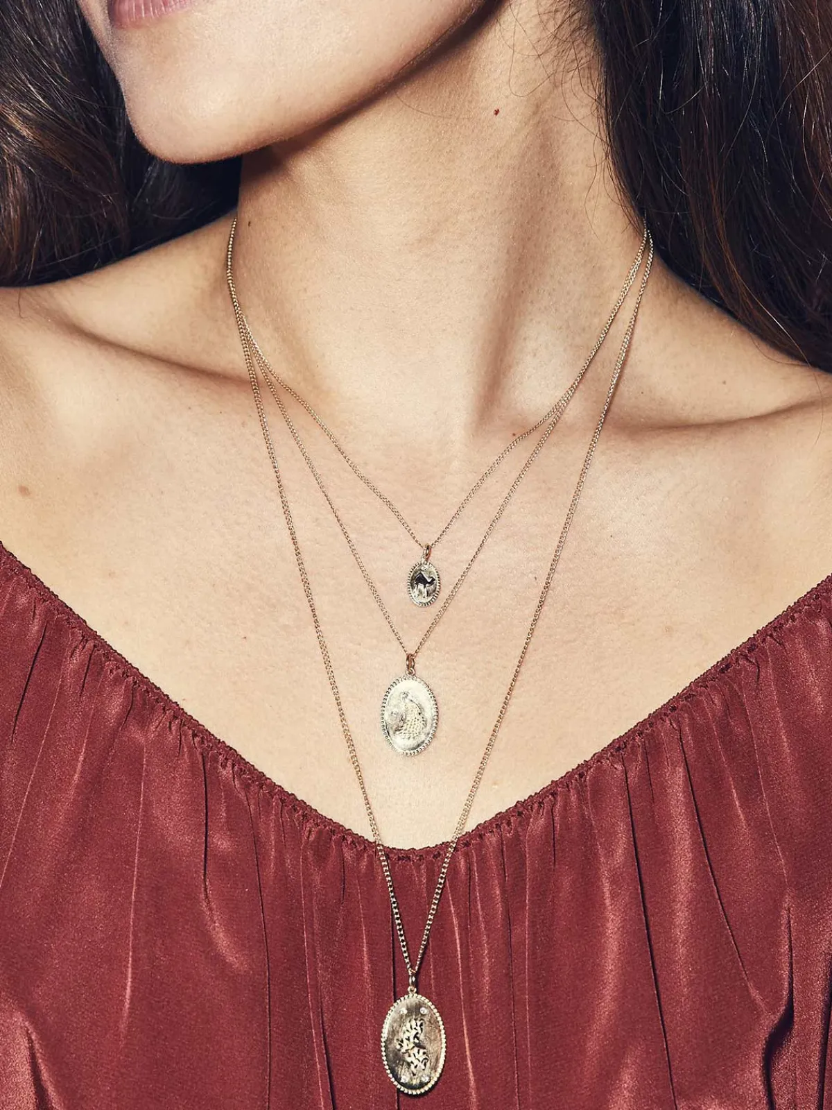 Zahava Token Necklace