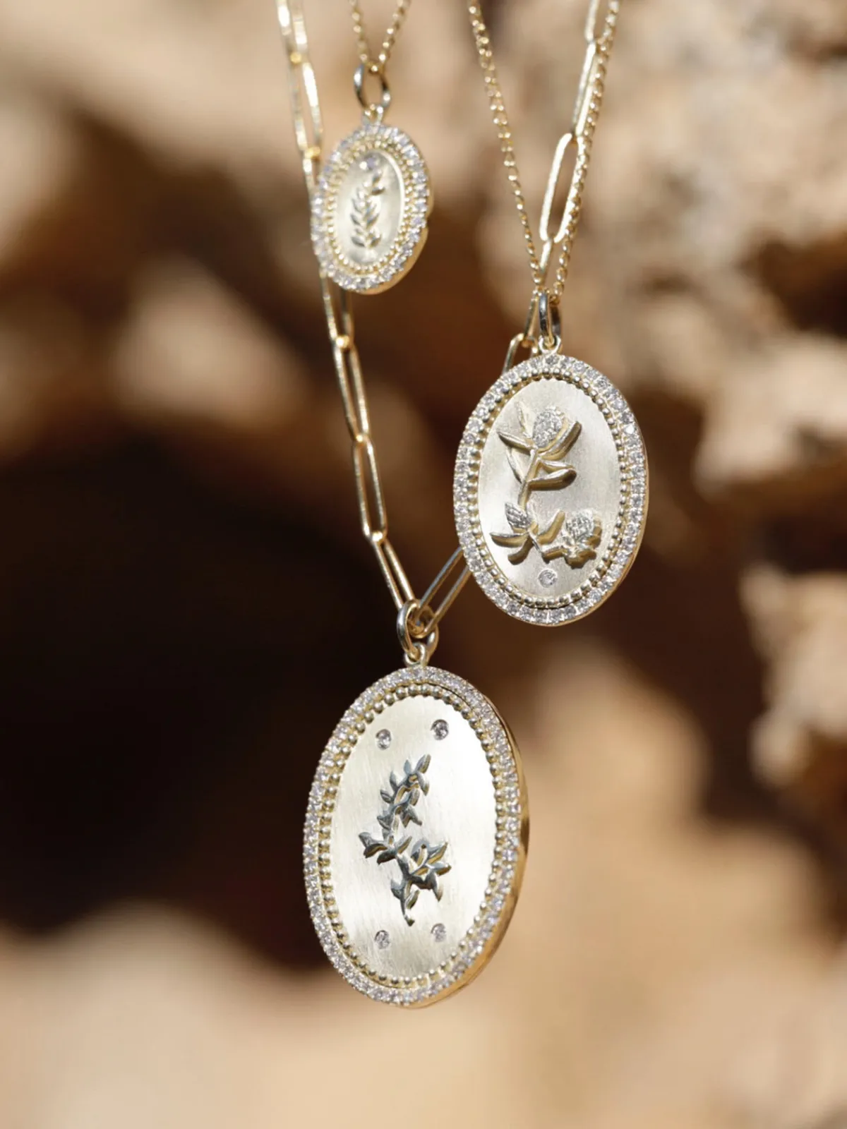 Zahava Token Necklace