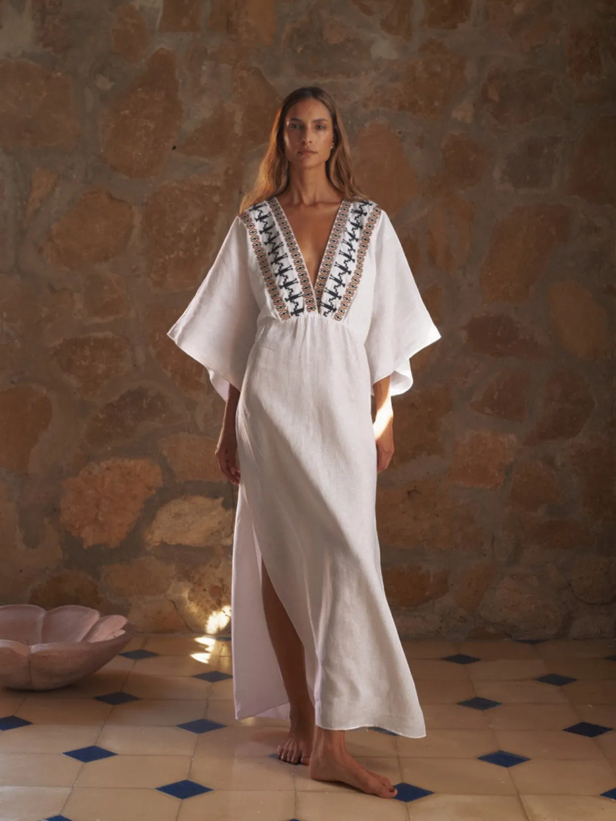 Juan de Dios Topacio Linen Tunic
