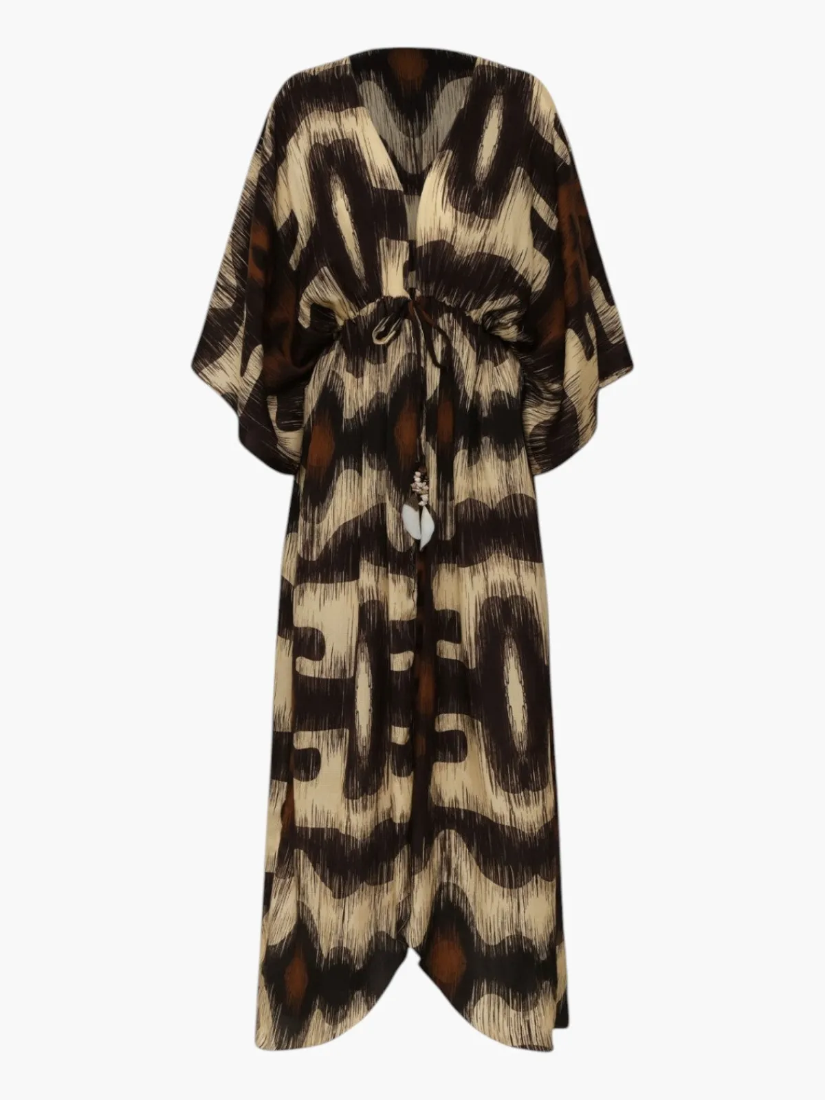 Juan de Dios San Cipriano Martellato Silk Tunic