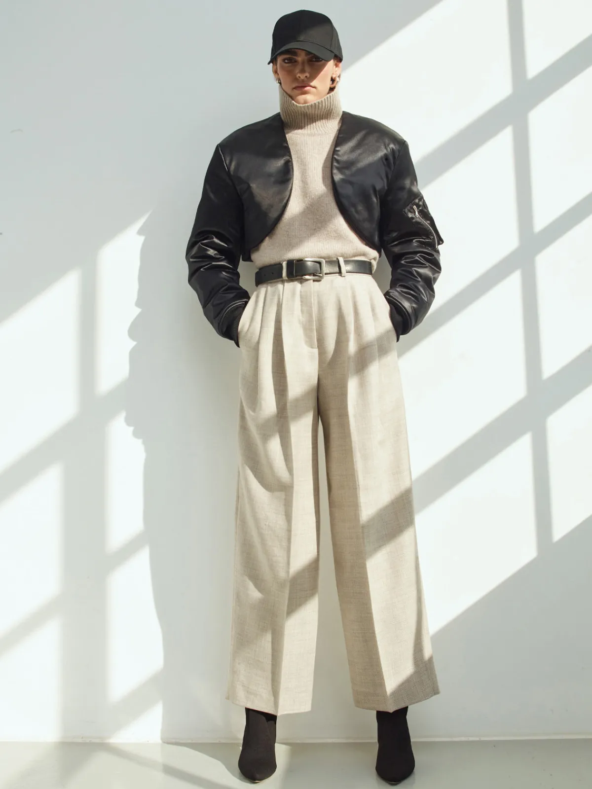 Caalo Sustainable Satin Down Bolero