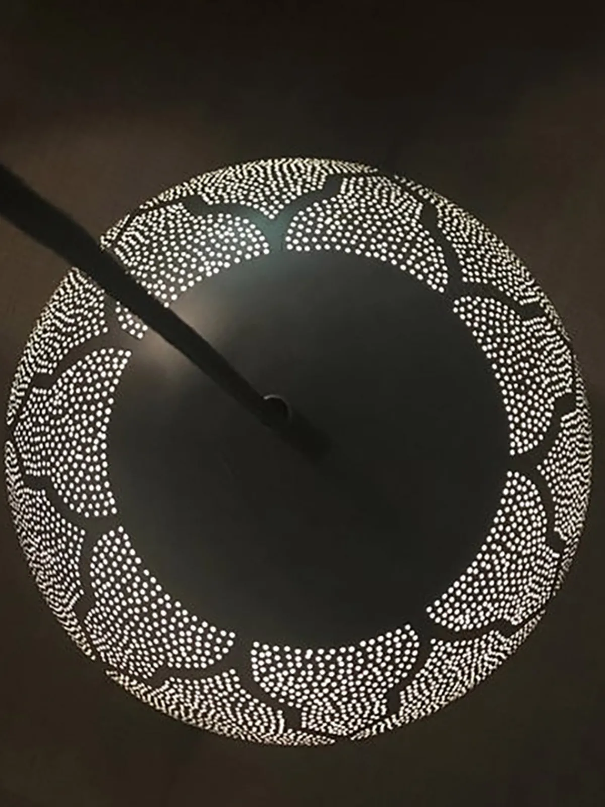 Dounia Najma Trellis Globe Pendant Light