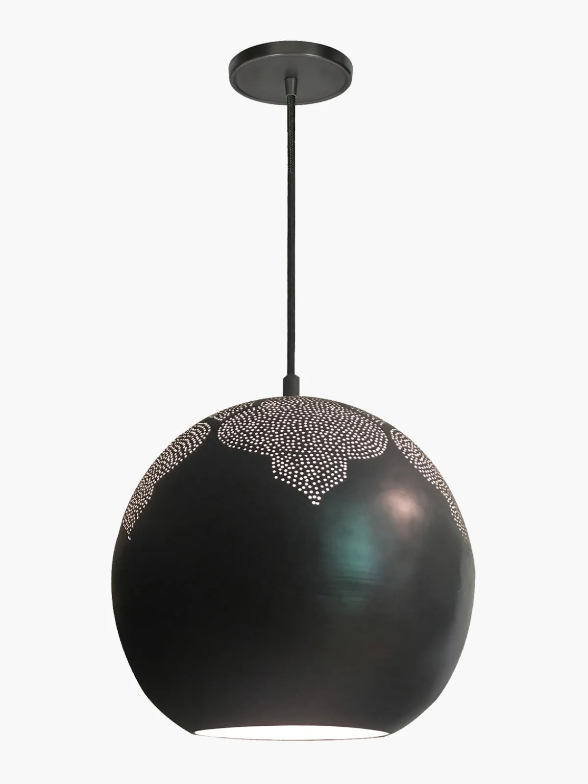 Dounia Najma Trellis Globe Pendant Light