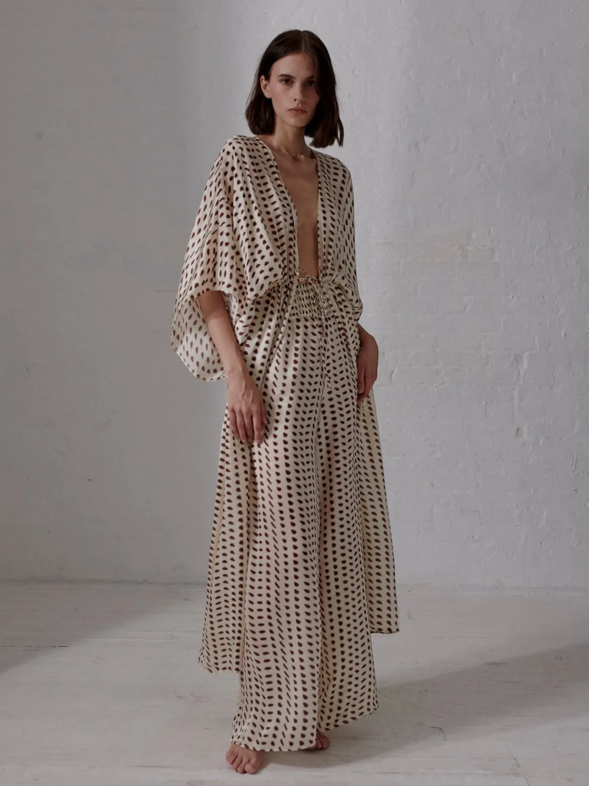 Juan de Dios San Cipriano Silk Tunic