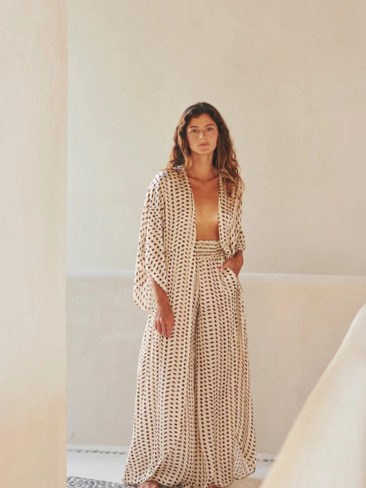 Juan de Dios San Cipriano Silk Tunic